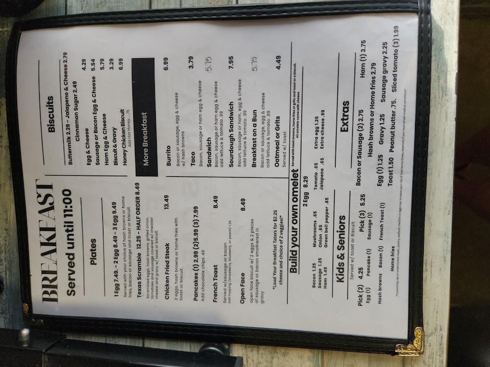 The Yantis Cafe Menu image 3