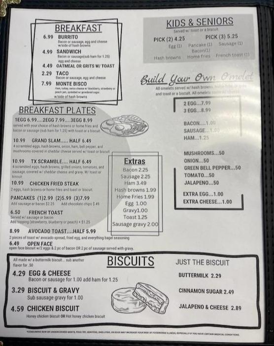 The Yantis Cafe Menu image 4